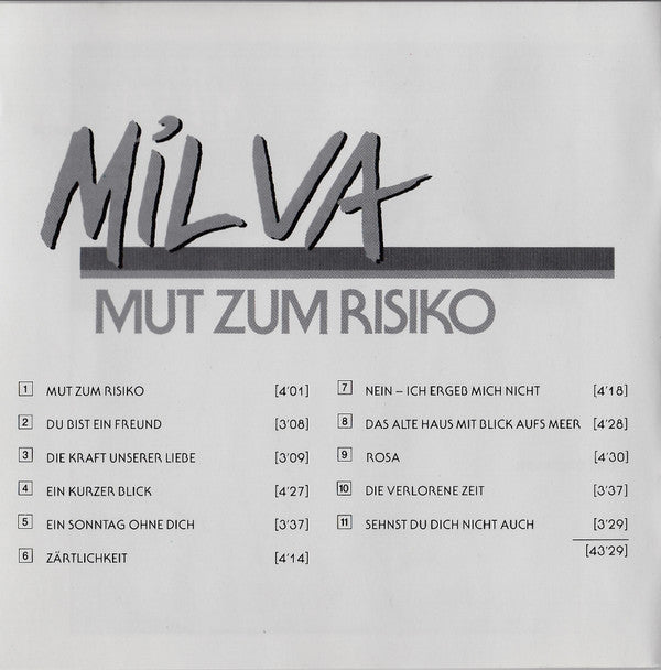 Milva : Mut Zum Risiko (CD, Album, RE)