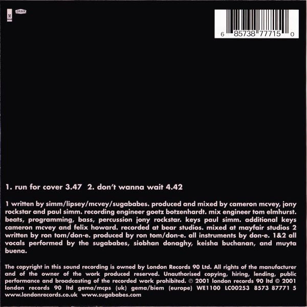 Sugababes : Run For Cover (CD, Single)