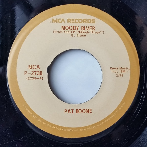 Pat Boone : Moody River / Speedy Gonzales (7")