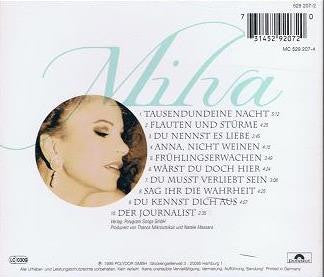 Milva : Tausendundeine Nacht (CD, Album, RE)