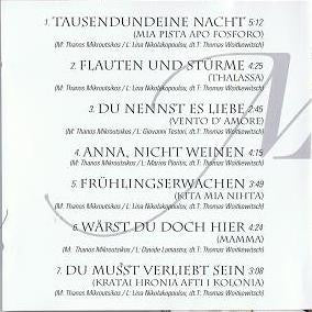 Milva : Tausendundeine Nacht (CD, Album, RE)