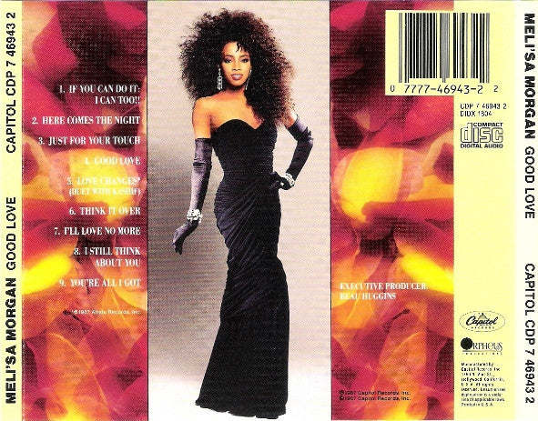 Meli'sa Morgan : Good Love (CD, Album)