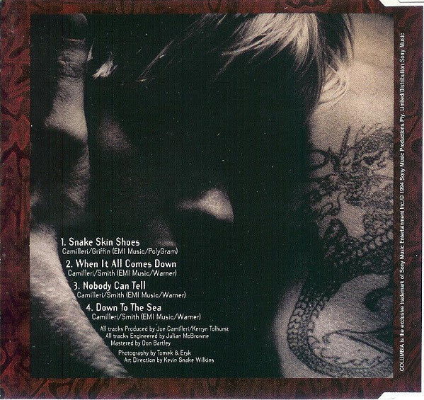 The Black Sorrows : Snake Skin Shoes (CD, Maxi)