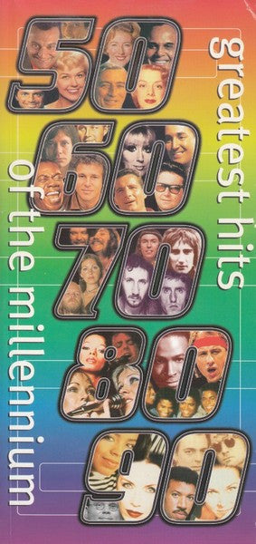 Various : Greatest Hits Of The Millennium (Box, Comp + 12xBox, Comp + 4xCD, Comp + 3xCD, Comp)