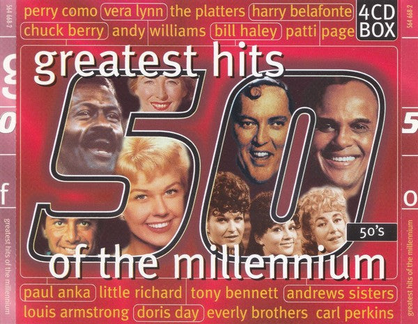 Various : Greatest Hits Of The Millennium (Box, Comp + 12xBox, Comp + 4xCD, Comp + 3xCD, Comp)