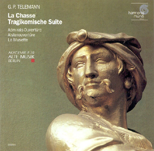 Georg Philipp Telemann, Akademie Für Alte Musik Berlin : La Chasse, Tragikomische Suite, Admirals-Ouvertüre, Alsterouvertüre, La Musette (CD, Album)