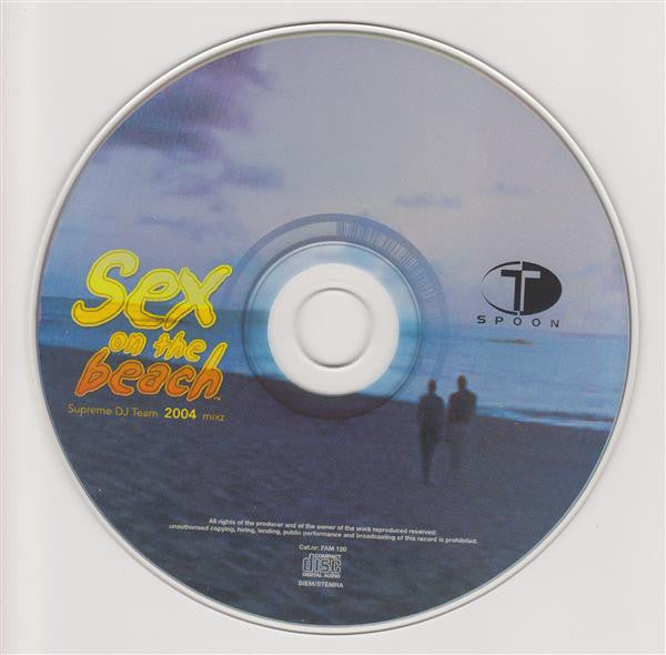 T-Spoon : Sex On The Beach (Supreme DJ Team Mixz) (CD, Single, Car)