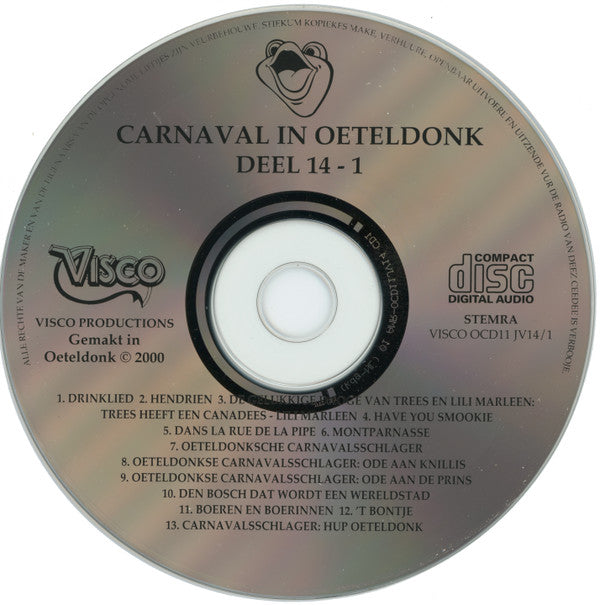 Various : Carnaval in Oeteldonk - Deel 14 (2xCD, Comp)