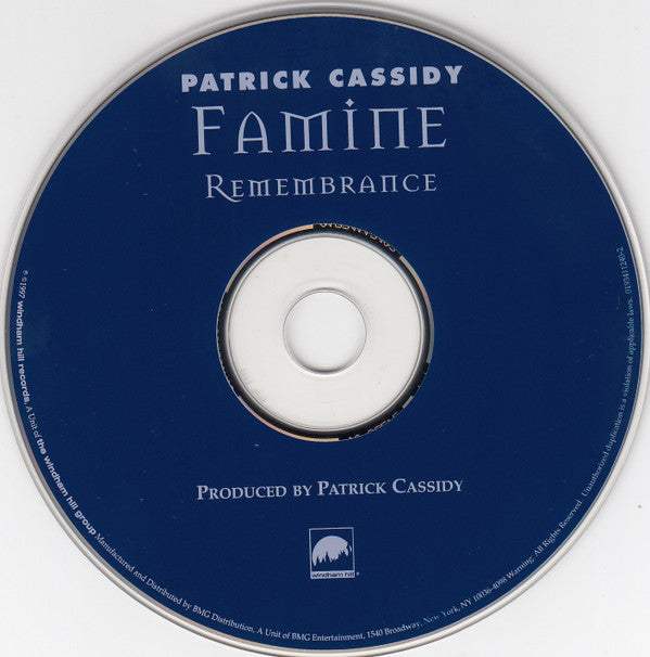 Patrick Cassidy : Famine Remembrance (CD, Album)