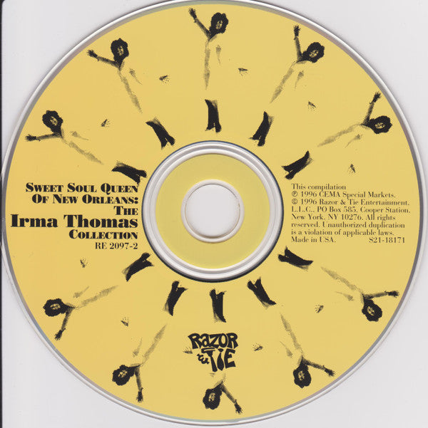 Irma Thomas : Sweet Soul Queen Of New Orleans: The Irma Thomas Collection (CD, Comp, RM)