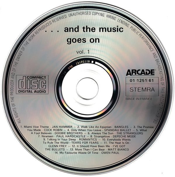 Various : ... And The Music Goes On. (Volume 1) (CD, Comp)
