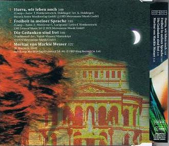 Milva : Night At The Opera (CD, Single, Promo)