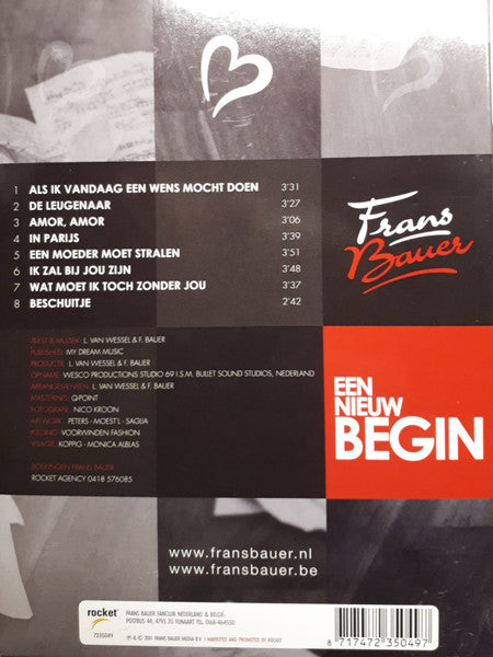 Frans Bauer : Een Nieuw Begin (2xCD, Album)