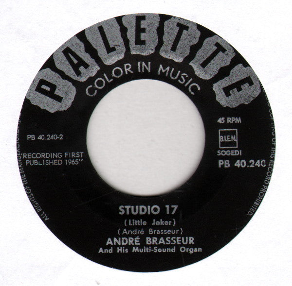 André Brasseur : Atlandide / Studio 17 (7", Single)
