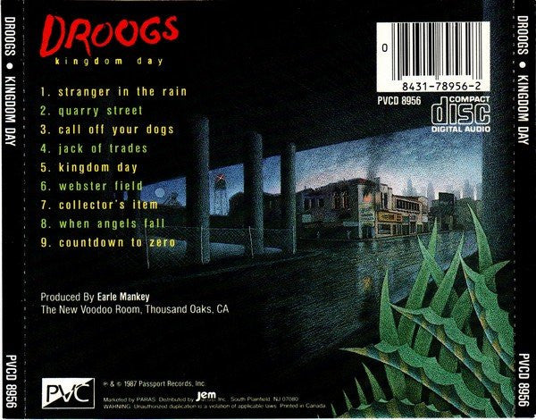 Droogs : Kingdom Day (CD, Album)