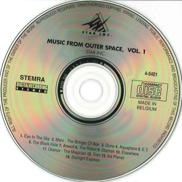 Star Inc. : Music From Outer Space (4xCD, Comp)