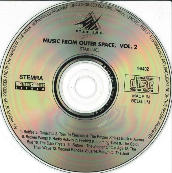 Star Inc. : Music From Outer Space (4xCD, Comp)