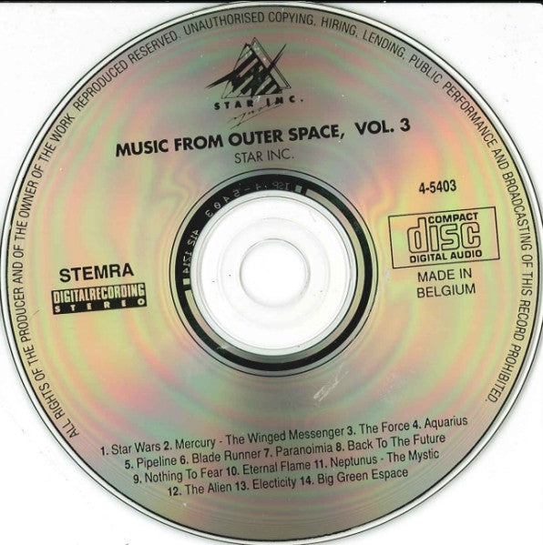 Star Inc. : Music From Outer Space (4xCD, Comp)