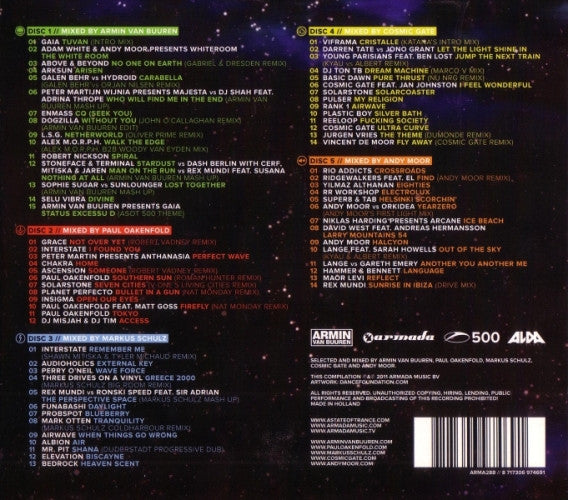 Various : A State Of Trance 500 (5xCD, Comp, Mixed)