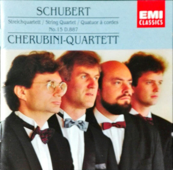 Cherubini-Quartett - Schubert* : String Quartet No. 15 D.887 (CD, Album)