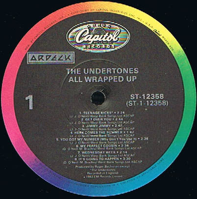 The Undertones : All Wrapped Up (LP, Comp)