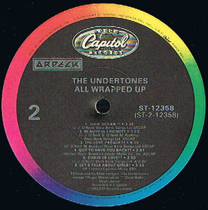The Undertones : All Wrapped Up (LP, Comp)