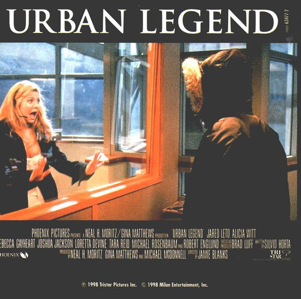 Various, Christopher Young : Urban Legend (Music From The Motion Picture Soundtrack) (CD, Album, Comp)