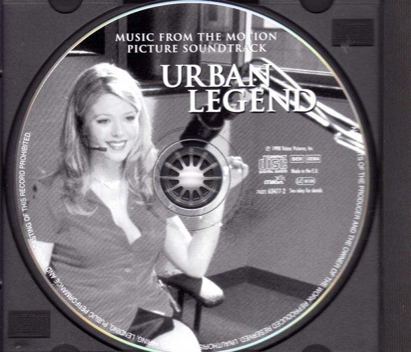 Various, Christopher Young : Urban Legend (Music From The Motion Picture Soundtrack) (CD, Album, Comp)