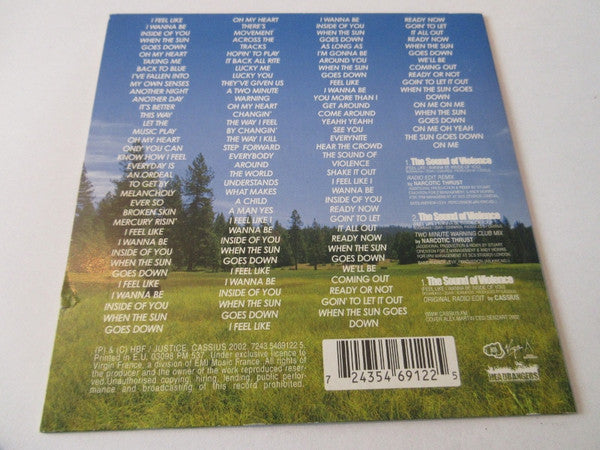 Cassius With Steve Edwards : The Sound Of Violence (Feel Like I Wanna Be Inside Of You) (CD, Maxi)
