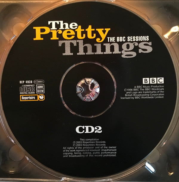 The Pretty Things : The BBC Sessions (2xCD, Mono)