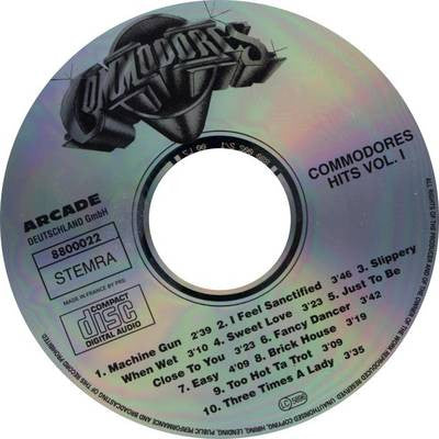 Commodores : Commodores Hits Vol. I & II (2xCD, Comp)