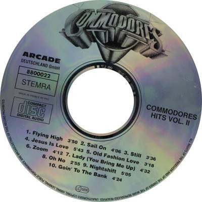 Commodores : Commodores Hits Vol. I & II (2xCD, Comp)