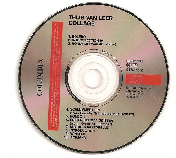 Thijs van Leer : Collage (CD, Comp)