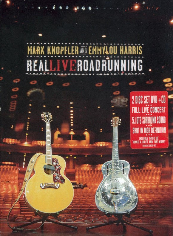 Mark Knopfler And Emmylou Harris : Real Live Roadrunning (DVD-V, Multichannel, PAL + CD, Album)