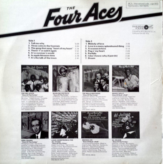 The Four Aces : Tell Me Why (LP, Comp, RE)