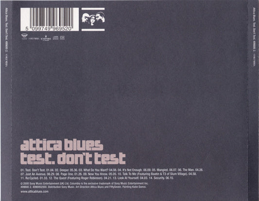 Attica Blues : Test. Don't Test (CD, Album)
