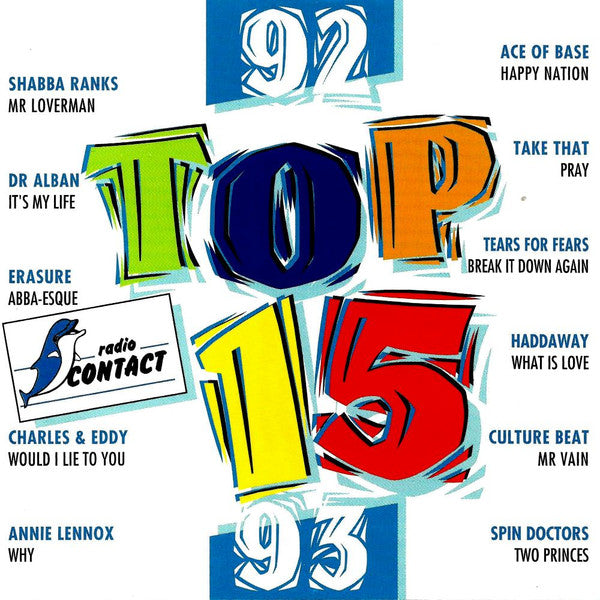 Various : Radio Contact Top 15 (92-93) (2xCD, Comp)
