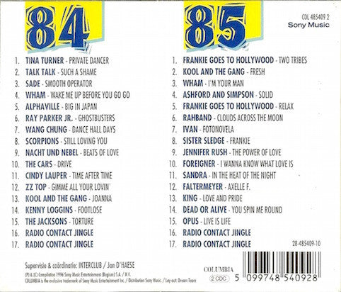 Various : Radio Contact Top 15 (84-85) (2xCD, Comp)