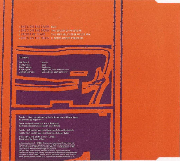 Lionrock : She's On The Train (CD, Single)