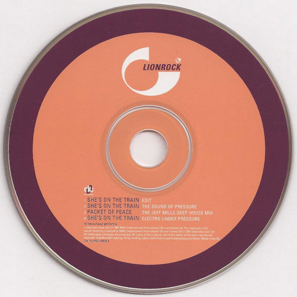 Lionrock : She's On The Train (CD, Single)