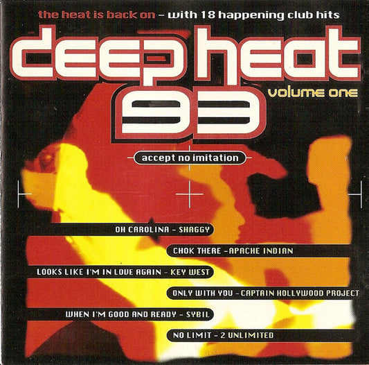 Various : Deep Heat 93 Vol. One (CD, Album, Comp)