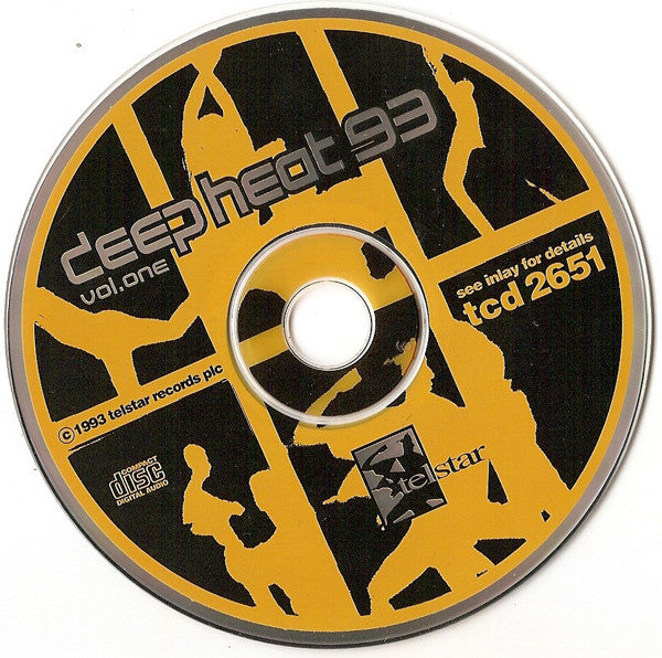 Various : Deep Heat 93 Vol. One (CD, Album, Comp)