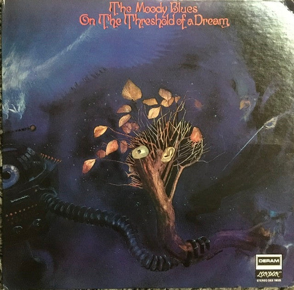The Moody Blues : On The Threshold Of A Dream (LP, Album, W; )