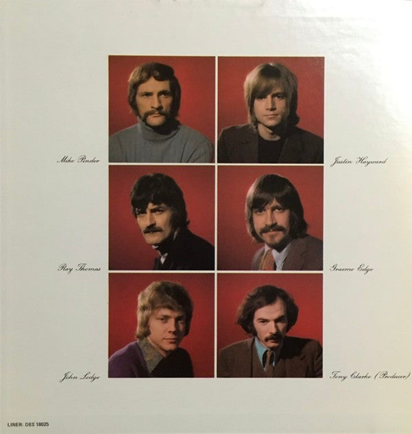 The Moody Blues : On The Threshold Of A Dream (LP, Album, W; )