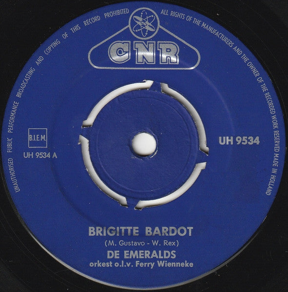 De Emeralds : Brigitte Bardot (7", Single, 4-P)