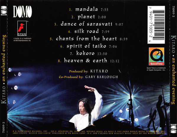 Kitaro : An Enchanted Evening (CD, Album, Enh)