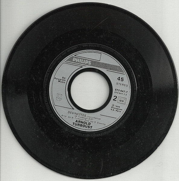 Arnold Turboust : Margarita (7", Single)