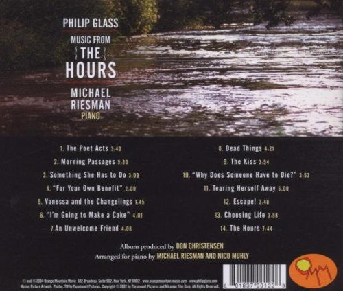 Philip Glass, Michael Riesman : Music From The Hours (CD, Album)