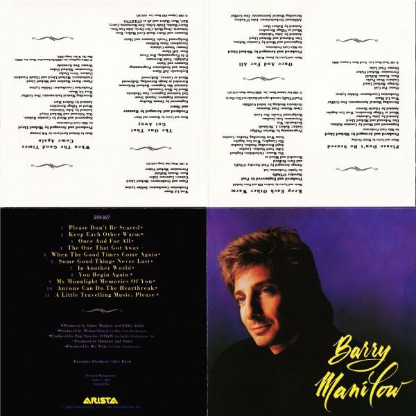 Barry Manilow : Barry Manilow (CD, Album)