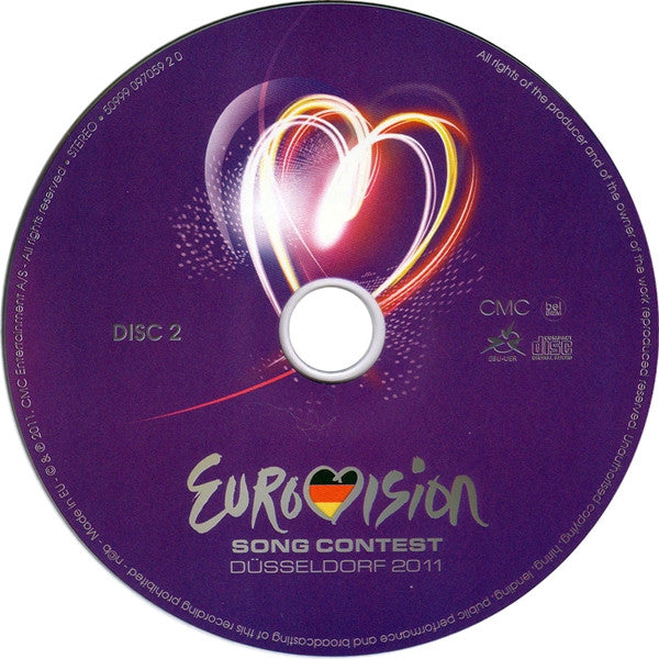 Various : Eurovision Song Contest Düsseldorf 2011 (2xCD, Album, Comp)